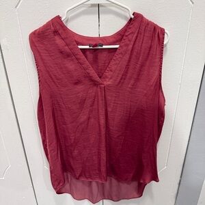 Vince Camuto Pink Dress V Neck Tank Top
